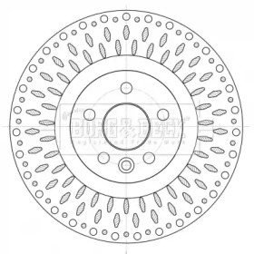 BORG & BECK bbd6086s -  Тормозной диск